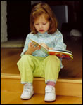 photo of girl reading