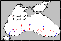 1988 Knorr Black Sea expedition stations position