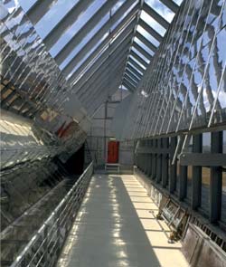 Sun installation in the German Museum of Technology in Berlin